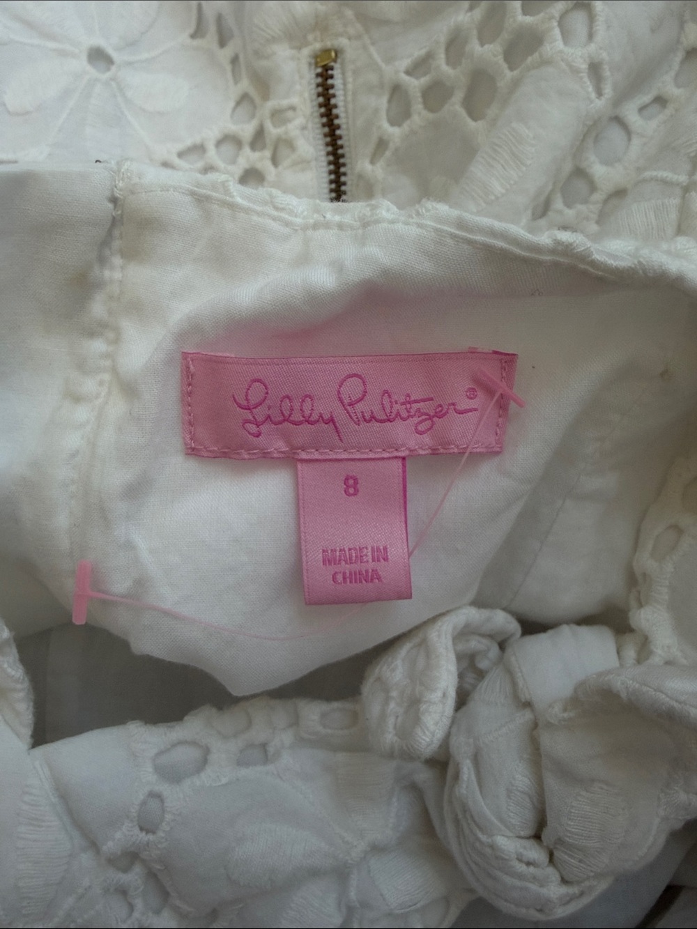 Lilly Pulitzer Shelli Eyelet Dress - Picture 7 of 8
